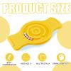 Seenelling Maze Balance Board for Kids Plastic Rocker Wobble Board with Mini Balls Load 220lb Balance Game with Handles for Toddler Balancing Exercise Equipment Game, 24.5 x 11.8 Inch (Yellow) view 2