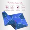 Portable Poker Table Top Poker Mat Portable Rubber Non-Slip Poker Table for Poker Games Blackjack Casino Felt Game Table Cover Fun Game Night Supplies - Cool Casino Gift for Kid ( 180*90*0.20) view 3