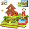 100PCS Magnetic Blocks & 24PCS Magnetic Tiles Road Expansion Pack view 2