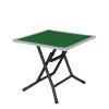 Folding Mahjong Table for 4 People, Green Flannel Top, Ideal for Poker, Blackjack & More view 1