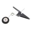 VOSAREA RC Plane Tail Wheel Assembly Kit for Model Airplanes Suitable for 60-Class DIY Replacement Parts for Hobbyists and Enthusiasts view 1