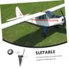 VOSAREA RC Plane Tail Wheel Assembly Kit for Model Airplanes Suitable for 60-Class DIY Replacement Parts for Hobbyists and Enthusiasts view 4