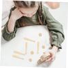 Gogogmee DIY Wooden Baseball Bat and Ball for Boy Girl Graffiti Painting Model Educational Toy for Desktop Decor and Creative Play Safe and Lightweight view 4