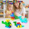 Abincee 200PCS Magnetic Blocks Set, STEM Montessori Magnetic Building Toys for Toddlers  Sensory Learning Toys, Birthday for Kids Aged 3-8 (200pcs) view 4