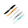 12 Pairs (12CW+12CCW) For 75mm 2 Impeller PC Propellers 1mm 1.5mm Freestyle 3 Inch Toothpick Drone DIY Accessories(12Pairs Whiskey 1mm) view 2
