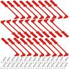 hopsupRC RC Upgrades Part for 1/10 1/12 1/14 1/16 RC Car,RC Metal Body Clip Retainer Shell Fixed Buckle Lock Hop Up,(30PCS) Red view 1