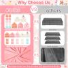 15 Pcs Baby Hooded Baby Towel, Hooded Baby Bath, 5 x Cute Baby Towels and 10 x Baby WashCloth Sets- Perfect Shower Gift for Boys or Girls, Absorbent, Soft, Comforting for Newborn, Infant and Toddler view 2