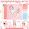 15 Pcs Baby Hooded Baby Towel, Hooded Baby Bath, 5 x Cute Baby Towels and 10 x Baby WashCloth Sets- Perfect Shower Gift for Boys or Girls, Absorbent, Soft, Comforting for Newborn, Infant and Toddler view 3
