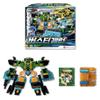 caincosmetic Metal Cardbot Buster Gallon Figure Set, 3-in-1 Transforming Robot, Armor & Vehicle Modes, Includes Burst Gallon Metal Card view 2