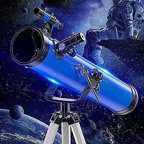114mm Beginner Astronomy Telescope for Kids & Adults, Portable Travel Telescope with Adjustable Tripod, Ideal Gift for Beginners and Young Stargazers(Package 1)