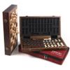 15" Magnetic Chess Set with Foldable Board & Travel Bag - Professional Wooden Chess Game, Luxury Storage Bag - Perfect Christmas/Birthday for Men, Dad (Chess Set + Bag) view 1