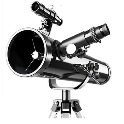 114mm Reflective Telescope for Stargazing, 700mm Focal Length, Portable and Easy-to-Use for Kids and Beginners, Ideal Gift for Astronomy Lovers(Black,TypeF)