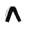 1/12 Scale Male Doll Cargo Pants for 6 Inch Action Figures, Black view 2