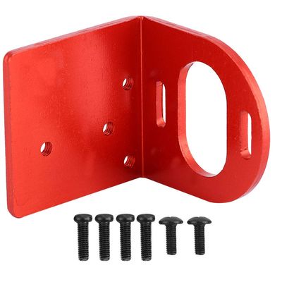 FILFEEL Metal Motor Holder Seat for 540/3660 & 3650 Motor, Easy Installation, High Strength & Durability, Good Compatibility, 16g, RC Motor Seat Included (Red)