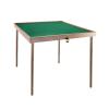 Portable en Folding Mahjong Table with Storage Bag, Beech Material, Skin-Friendly Felt Top, for Outdoor, 23.62"x23.62"(23.62 * 23.62in) view 1