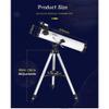 114mm Reflective Telescope for Stargazing, 700mm Focal Length, Portable and Easy-to-Use for Kids and Beginners, Ideal Gift for Astronomy Lovers(Black,E) view 4