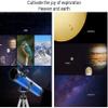 114mm Beginner Astronomy Telescope for Kids & Adults, Portable Travel Telescope with Adjustable Tripod, Ideal Gift for Beginners and Young Stargazers(Package 4) view 2