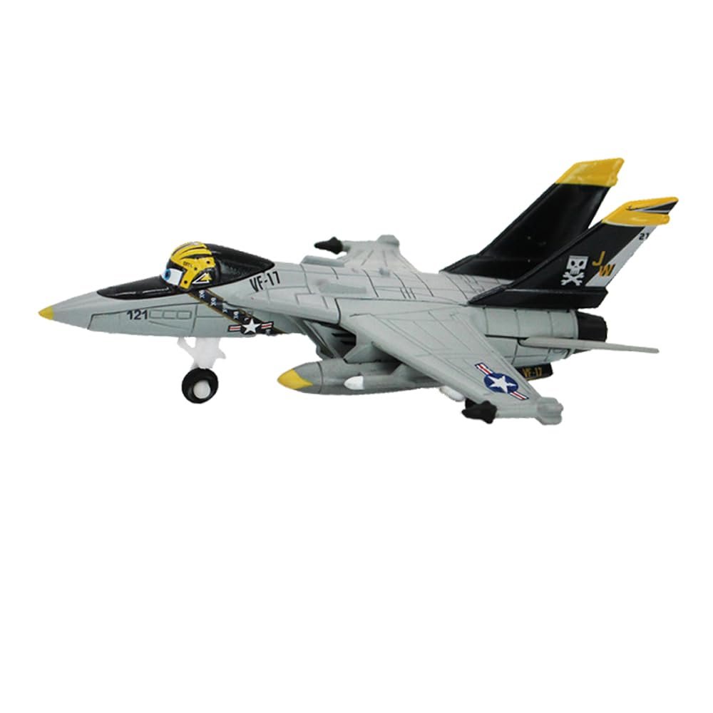 Planes Aircraft Carrier Soldiers VF-17 121 Metal Diecast Plane Model Toy, Best Gift for Kids and Collectors (VF-17 121)