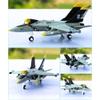 Planes Aircraft Carrier Soldiers VF-17 121 Metal Diecast Plane Model Toy, Best Gift for Kids and Collectors (VF-17 121) view 3