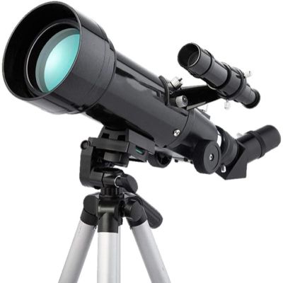 70mm Monocular Astronomical Telescope for Kids & Beginners, High Power Refractor Telescope with Multi-Layer Coating, Great Gift for Young Astronomers