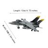 Planes Aircraft Carrier Soldiers Bravo 113 Metal Diecast Plane Model Toy, Best Gift for Kids and Collectors (Bravo 113) view 2
