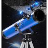 114mm Reflector Telescope for Kids and Beginners  700mm Focal Length, Easy to Mount and Use, Ideal for Stargazing and Moon Observation(3 Piece) view 1
