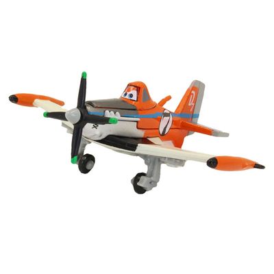 Planes Dusty No.7 Crophopper 1:55 Metal Diecast Plane Model Toy, Best Gift for Kids and Collectors (New Dusty)