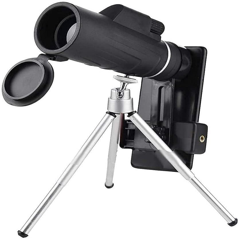 45X60 Beginner Monocular Astronomical Telescope with Tripod, Ideal for Moon Observation and Land Exploration, Perfect Telescope for Kids & Beginners(N)