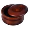 HEATSHAKING Handmade Wooden Soup Bowls with Lid Multiuse Miso Soup Rice Salad Fruit Serving Bowls for Boy Girl Natural Wood Kitchen Prep Dish for Home School view 1