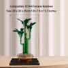 Acrylic Display Case,Compatible with Lego10344 Fortune Bamboo,Dustproof Display Box,Collectible Toys,High transparenct,Building KitBox only (Clear 3mm) view 2