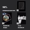 Acrylic Display Case,Compatible with Lego10344 Fortune Bamboo,Dustproof Display Box,Collectible Toys,High transparenct,Building KitBox only (Clear 3mm) view 3