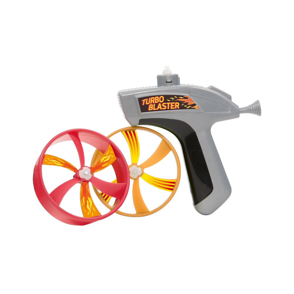 Idena 40330 Turboblaster with Pull Cord, Includes 2 Propellers and 1 Launcher, Propeller Set for Children Ages 6 and Up