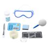 Yaregelun Fingerprint Set Detective experiments toy with stamp pads Magnifier Brush view 1