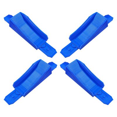 K TOMOTO Racetrack Ramp Compatible with Hot Wheels, Lane Connectors for Racecar Jumps(4 Packs)