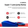 K TOMOTO Racetrack Ramp Compatible with Hot Wheels, Lane Connectors for Racecar Jumps(4 Packs) view 4