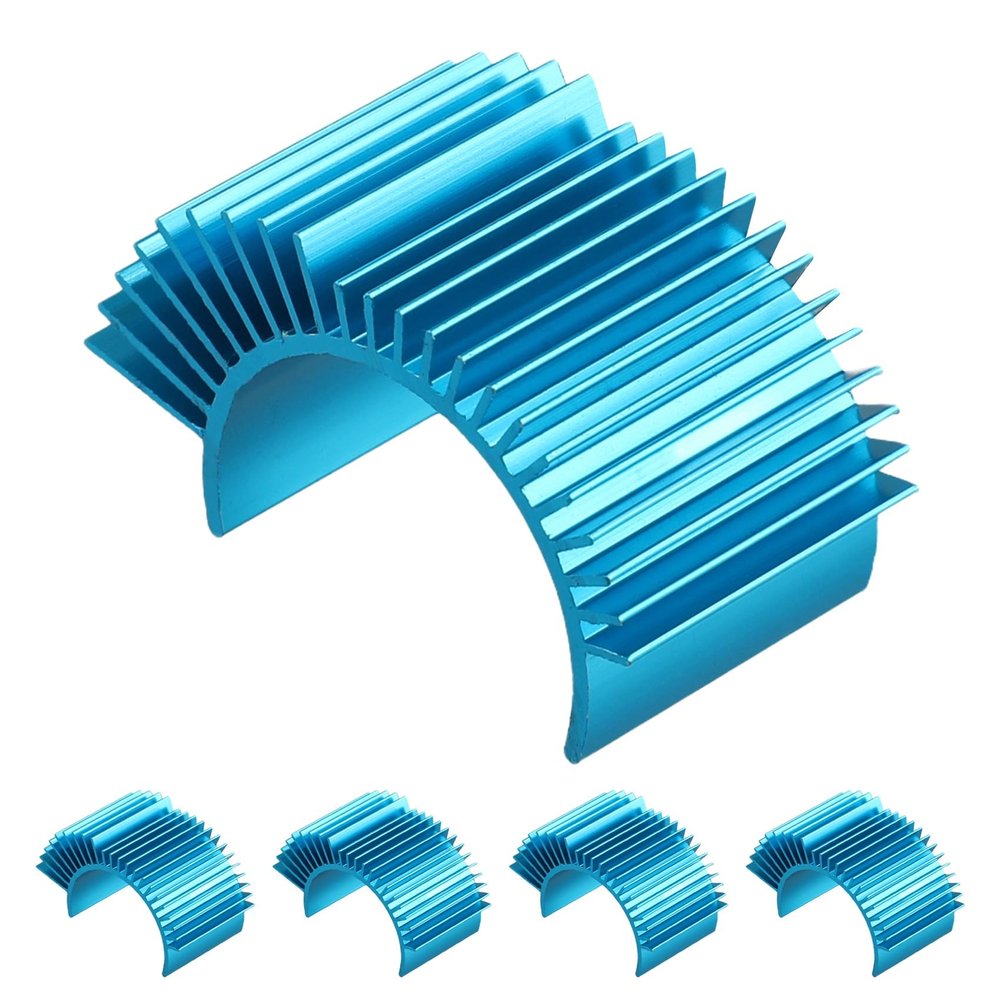 Yaregelun 540/545/550 3650 3660 3670 Motor Heat Sink Heatsink Without Fan Cooling for 1/10 Model RC Car Boat,5PCS