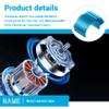 Yaregelun 540/545/550 3650 3660 3670 Motor Heat Sink Heatsink Without Fan Cooling for 1/10 Model RC Car Boat,5PCS view 4