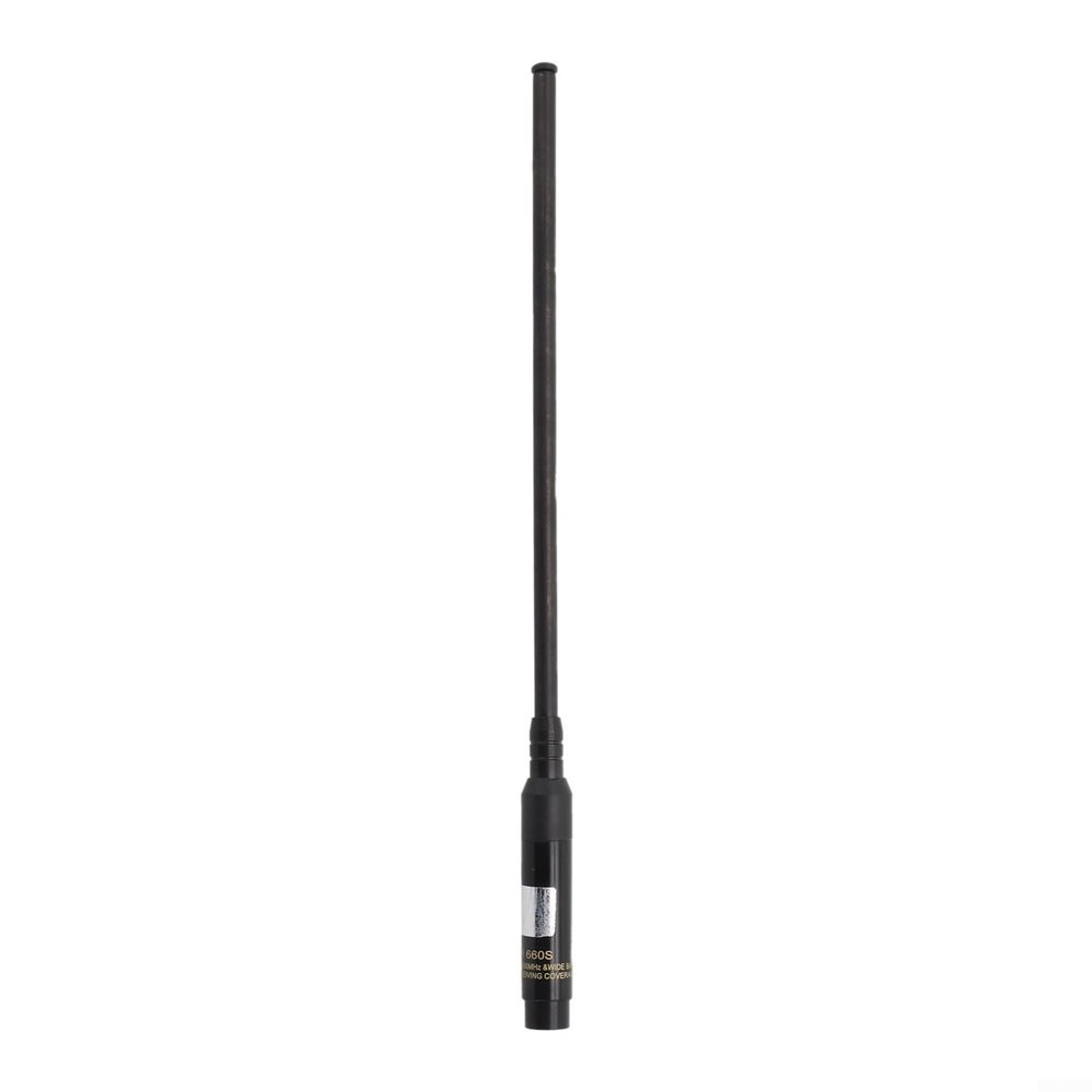 Dual Band 144/430MHz Telescopic Antenna, RH660S Antenna, For SMA Female 144/430MHz Dual Band SMA-F High Gain Telescopic Antennas For Kenwood TK-360,TK-370,TK-370G,TK-372,TK-372G,TK-3100 (SMA-Male)