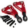 10533 Front Upper Suspension Arm Compatible with 1/10 Traxxas 4-Tec Upgrade Drift Ford Mustang Replace Rc Car Aluminum Alloy Part Replace(Red) view 1