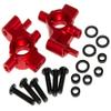 10537 Front Steering Cup Compatible with 1/10 Traxxas 4-Tec Upgrade Drift Ford Mustang Replace Rc Car Aluminum Alloy Part Replace(Red) view 1