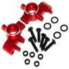 10537 Front Steering Cup Compatible with 1/10 Traxxas 4-Tec Upgrade Drift Ford Mustang Replace Rc Car Aluminum Alloy Part Replace(Red) view 2