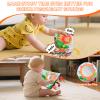 Baby Books 0-6 Months,Crinkle Books for Babies,Infant Tummy Time Toy High Contrast Sensory Book for Babies,Touch Feel Book for Newborn 0-6-6-12 Months Early Learning Toy view 4