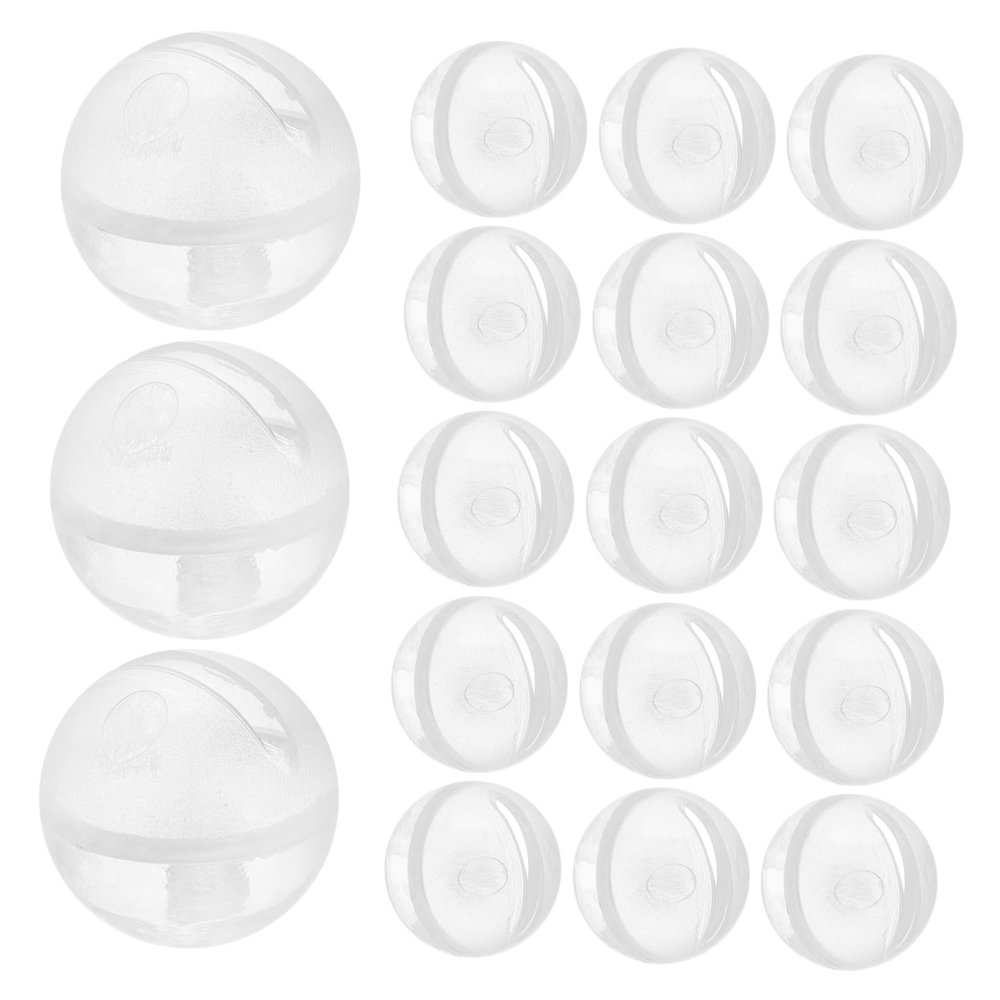 Abaodam 30pcs Interactive Sensory Toys for Boys and Girls Rattle Bell Toys Built Ringing for Home Preschool