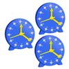 SOPOTUTU 3pcs Boys and Girls Room Clock Learn to Read Clock Models Educational Teaching Aids view 1