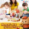 Joyfox Claw Machine for Kids, Cute Vending Machine for Age 5+, Bear Fun Toy with Prizes Plush and Capsule Inside for Girls, Birthday Party Gifts Provides Hours of Fun for Kids view 3