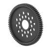Sonew High Speed Spur Gear, Steel Metal 68T Black Large Remote Car Spur Gear Steel for TT-02 view 3