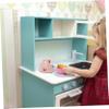 HANABASS 1 Set Pretend Play Toaster Electric Bread Maker Machine for Creative Imagination and Fun Safe for Ages Educational Play Kitchen Accessory view 4
