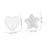 Abaodam 100pcs Star Heart Shaped Ocean Balls Crush Boy Girl Play Balls for Indoor Pools Game Houses Safe Fun for Boys Girls view 2