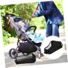 Abaodam Stroller Bottom Storage Bag Diaper Caddy Organizer Polyester Stroller Hanging Bag view 4