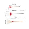 Alasum 1set Mini Dollhouse Cleaning Set Mop Broom and Toilet Plunger for Realistic Bathroom Decor for Dollhouse Accessories and Miniature Settings view 2